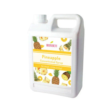 Bossen Pineapple Bubble Tea Concentrated Syrup 64 fl. oz. (1.89 L) | Made with Real(6/Case)