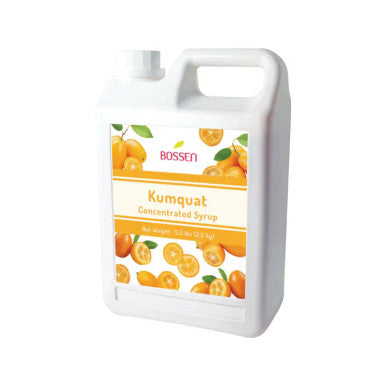 Bossen Kumquat Concentrated Syrup 64 fl. oz. (1.89 L) | Real Juice(6/Case)