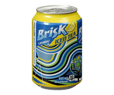Lipton Iced Brisk Lemon Tea 355 ML/12 oz (12/Case)