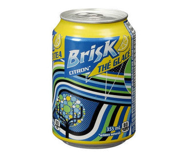 Lipton Iced Brisk Lemon Tea 355 ML/12 oz (12/Case)