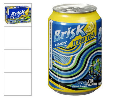 Lipton Iced Brisk Lemon Tea 355 ML/12 oz (12/Case)