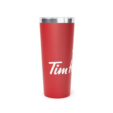 Tim Hortons Canadian Copper Vacuum Insulated Coffee Tea Tumbler, 22oz
