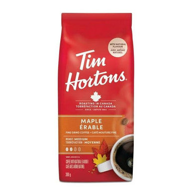 Tim Hortons Maple Coffee, 300g/10.58 oz (6/Case)
