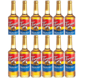 Torani Hazelnut Flavoring Syrup 750 mL (12/CASE)