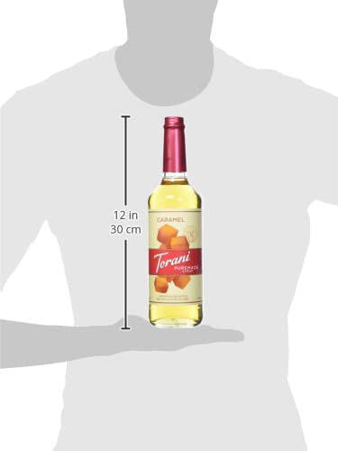 Torani Puremade Rich Caramel Flavoring Syrup - 750 mL (12/Case)