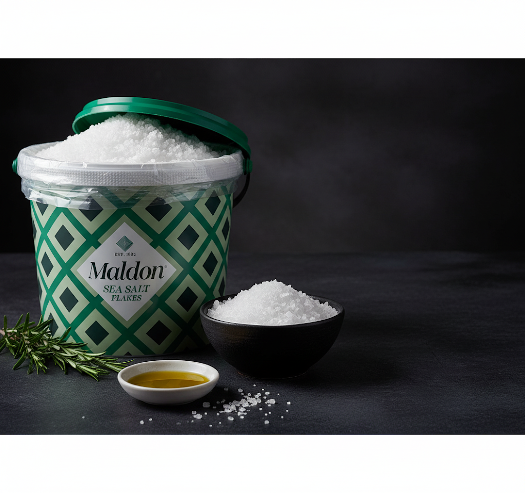 Maldon Sea Salt Flakes Tub Bulk 3.1 lbs