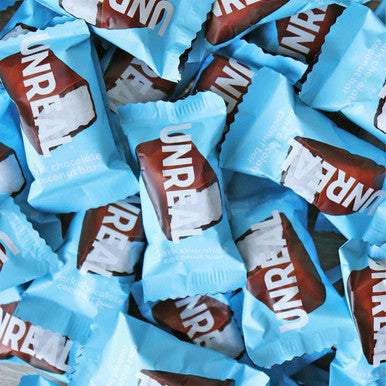 Unreal Dark Chocolate Coconut Mini Bars 435 g - Delicious and Healthy Snack