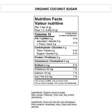 Yupik Organic Coconut Palm Sugar - 1 kg (2.2 lb), 6-Pack | Natural Sweetness from the Tropics