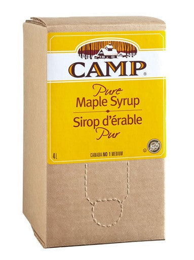 Camp Pure Maple Syrup, #1 | 4L/Unit, 4 Units/Case