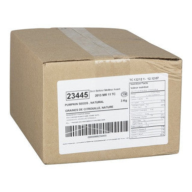 Trophy Foods Faw Pumpkin Seeds, Kernels | 3KG/Unit, 1 Unit/Case