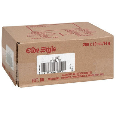 Olde Style Pure Liquid Honey, Portion | 14G/Unit, 200 Units/Case