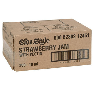 Olde Style Strawberry Jam, With Pectin, Portion | 10ML/Unit, 200 Units/Case