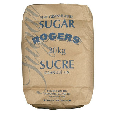 Rogers Fine Granulated Sugar Bag | 20KG
