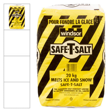 Windsor Salt Ice Melt | 20KG/Unit, 1 Unit/Case