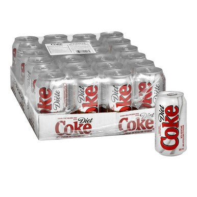 Coca Cola Diet Coca Cola Soft Drink, Can | 355ML/Unit, 24 Units/Case