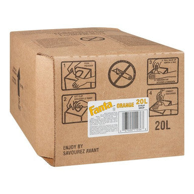 Fanta Orange Fanta Soft Drink, Bib | 20L/Unit, 1 Unit/Case