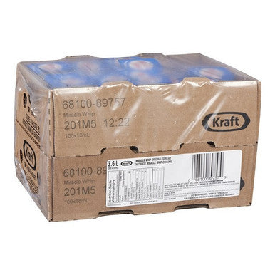 Kraft Miracle Whip Dressing, Portion | 18ML/Unit, 200 Units/Case