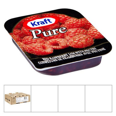 Kraft Pure Raspberry Jam, Portion | 10ML/Unit, 140 Units/Case