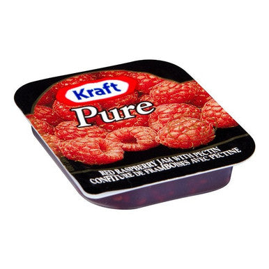 Kraft Pure Raspberry Jam, Portion | 10ML/Unit, 140 Units/Case