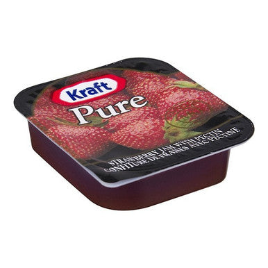 Kraft Pure Strawberry Jam, Portion | 16ML/Unit, 200 Units/Case
