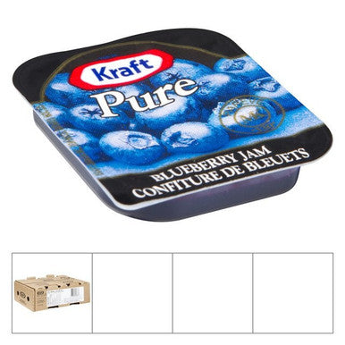 Kraft Pure Blueberry Jam, Portion | 10ML/Unit, 140 Units/Case