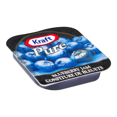 Kraft Pure Blueberry Jam, Portion | 10ML/Unit, 140 Units/Case