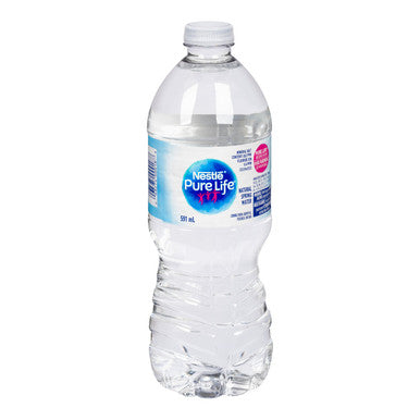 Pure Life Natural Spring Water, Polyethylene | 591ML/Unit, 24 Units/Case