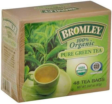 Bromley Organic Antioxidant-Rich Green Tea Bags - 48/Box(12/CASE)
