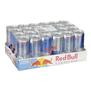 Red Bull Sugar Free Red Bull Energy Drink, Can | 250ML/Unit, 24 Units/Case