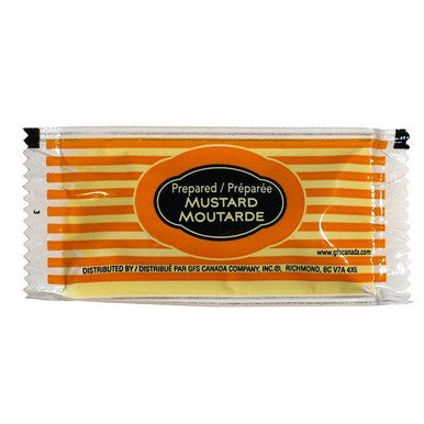 Gordon Choice GFS Mustard, Portion | 7G/Unit, 500 Units/Case