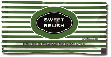 Gordon Choice GFS Green Relish, Portion | 8G/Unit, 500 Units/Case