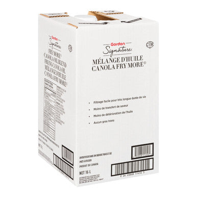 Gordon Choice GFS Frymore Canola Oil, 70-30, Jib | 16L/Unit, 1 Unit/Case