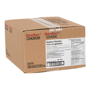 Gordon Choice GFS Gummi Worm Candy | 2.27KG/Unit, 2 Units/Case
