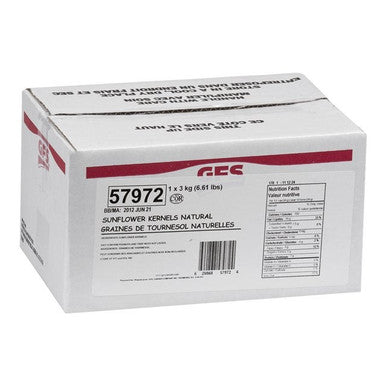 Gordon Choice GFS Raw Sunflower Seeds | 3KG/Unit, 1 Unit/Case