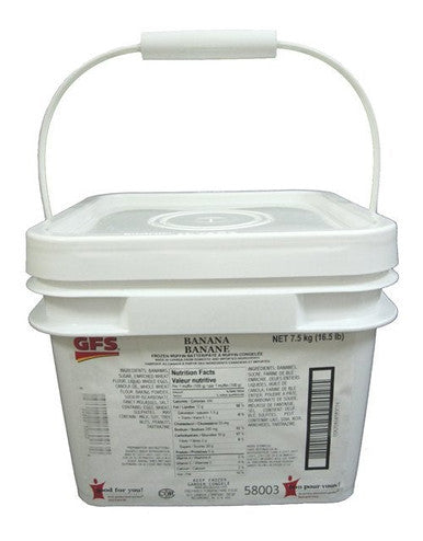 Gordon Choice GFS Banana Dream Muffin Batter, Zero Trans Fat | 7.5KG/Unit, 1 Unit/Case