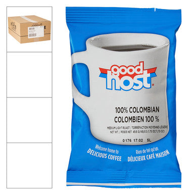 Goodhost Colombian Coffee, 100 Percent | 1.75Z/Unit, 42 Units/Case