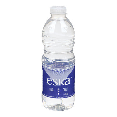 Eska Natural Spring Water, Polyethylene | 500ML/Unit, 24 Units/Case