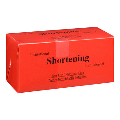 Bunge Institutional Shortening, Non Hydrogenated, Bunge | 454G/Unit, 36 Units/Case