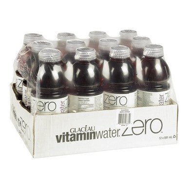 Glaceau Xoxox Acai Blueberry And Pomegranate Zero Vitamin Water, Polyethylene | 591ML/Unit, 12 Units/Case