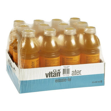 Glaceau Vitamin Essential Water, Polyethylene | 591ML/Unit, 12 Units/Case