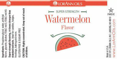 LorAnn Oils Pure and Refreshing Watermelon Natural Flavor 5 Gallon