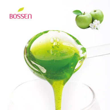 Bossen Green Apple Bubble Tea Concentrated Syrup 64 fl. oz. (1.89 L) - Real Juice,(6/Case)