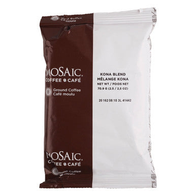 Mosaic 2.5oz Medium Kona Blend Coffee | 2.5Z/Unit, 48 Units/Case