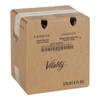 Vitality Liquid Orange Tea, Pekoe Concentrate 39+1 | 2L/Unit, 2 Units/Case