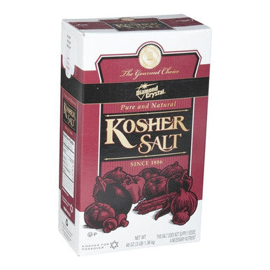 Diamond Crystal Coarse Kosher Salt | 1.36KG/Unit, 9 Units/Case