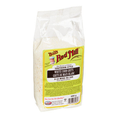 Bob's Red Mill White Corn Polenta Grits | 680G/Unit, 4 Units/Case