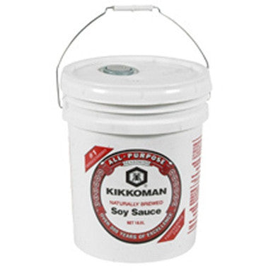 Kikkoman Japanese Soy Sauce, No Msg, Can | 18.9L/Unit, 1 Unit/Case