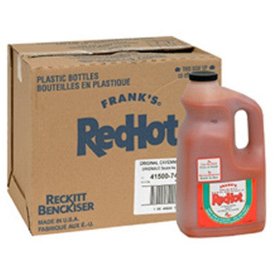 Frank's Red Hot Original Red Cayenne Pepper Hot Sauce | 3.78L/Unit, 4 Units/Case