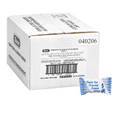 Dare Foods Thank You Scotch Mints, Wrapped | 1000UN/Unit, 1 Unit/Case
