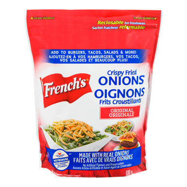French's Fried Onions | 680G/Unit, 6 Units/Case